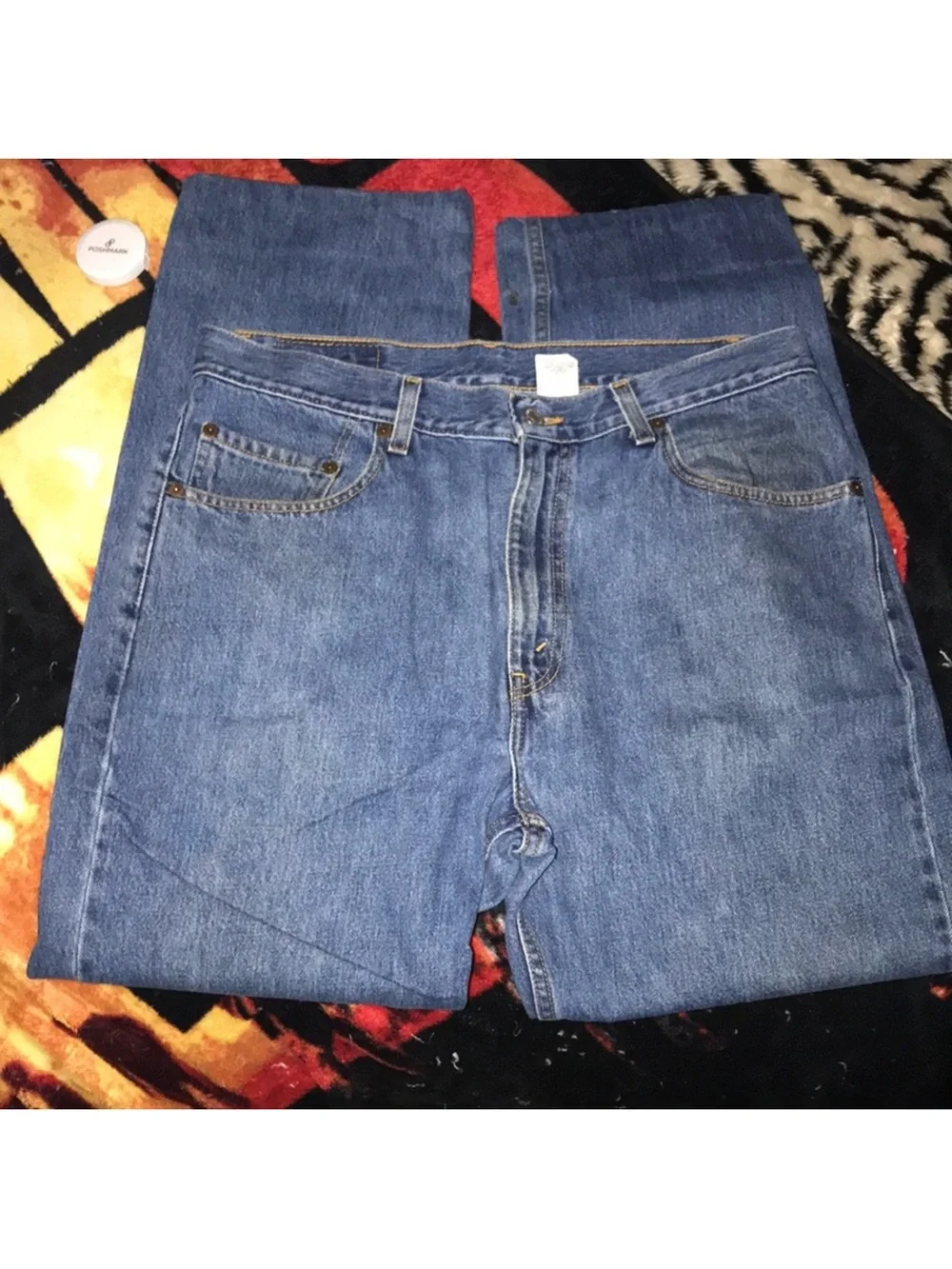 Levi's vintage Medium Blue regular Straight Jeans W34 L28.5